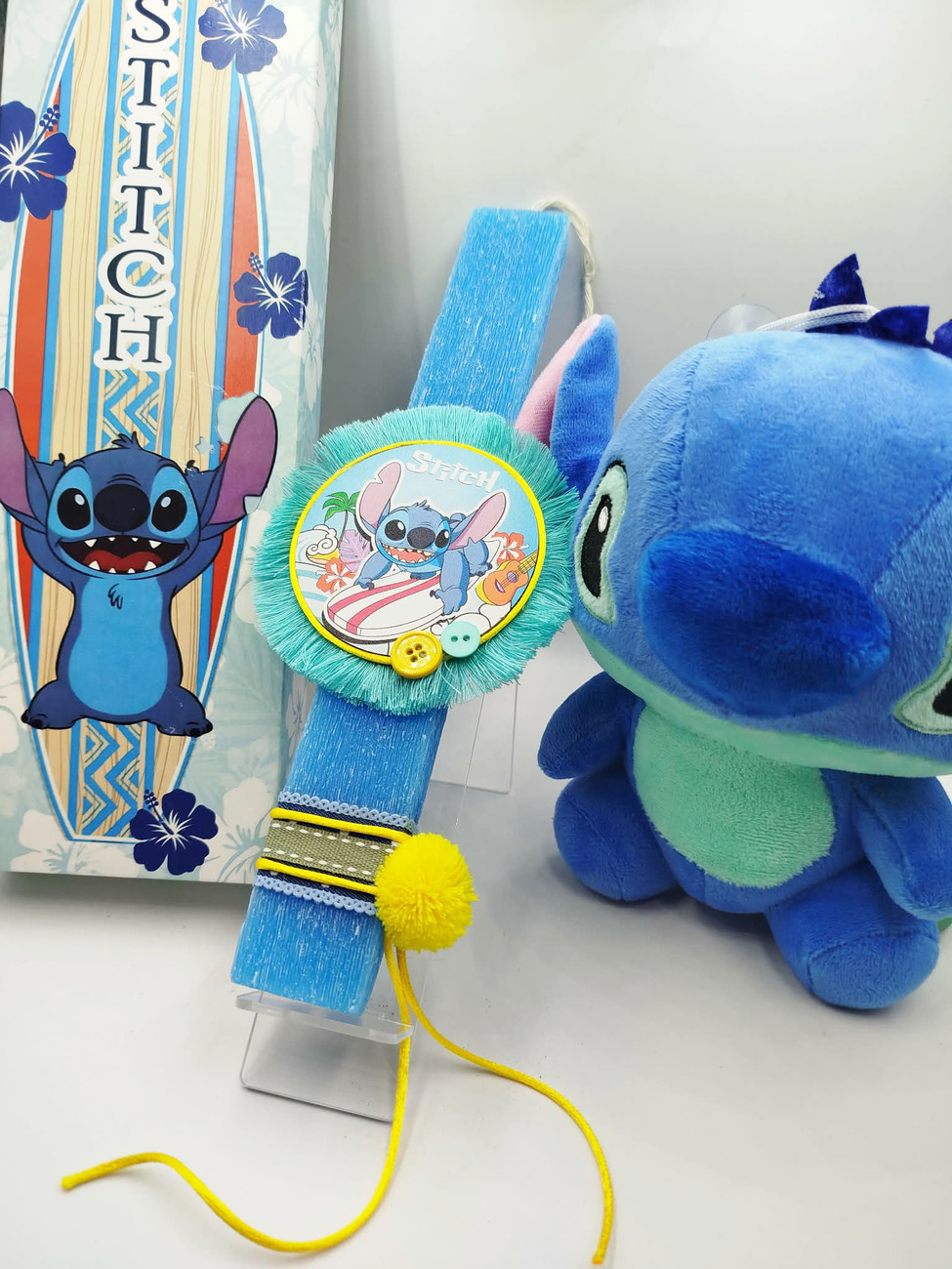  ΛΑΜΠΑΔΑ STITCH BLUE SET